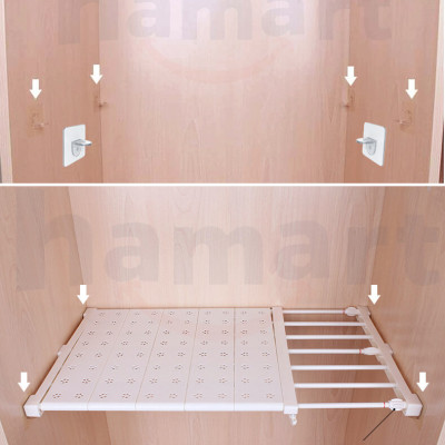 COMBO 2 Móc Dính Tường Kê Sàn Hamart Dán Lót Ván Đỡ Kệ Chữ L KEO DÀY Chịu Lực 5KG KO KHOAN ĐỤC