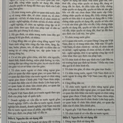 So sánh Luật Đất Đai năm 2013 – năm 2024