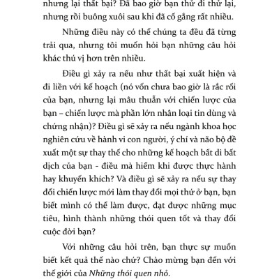 Trạm Đọc Official | Sách Gieo Thói Quen Nhỏ, Gặt Thành Công Lớn