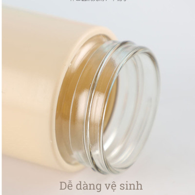 Bình Giữ Nhiệt Xương Rồng, Bình Giữ Nhiệt Thủy Tinh, Bình Đựng Nước 450ml Ly Giữ Nhiệt, Bình Giữ Nhiệt Mini Giao Màu Ngẫu Nhiên