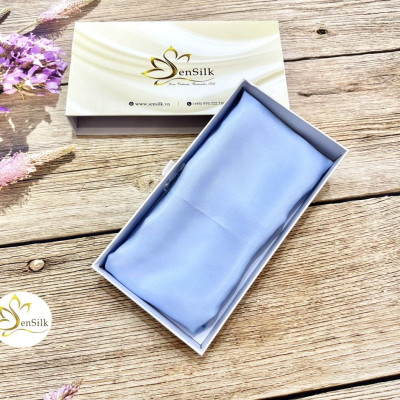 Khăn Lụa Sen Silk Việt Nam - 100% Lụa tơ tằm cao cấp - Silk Scarf for Women Event Business Travel