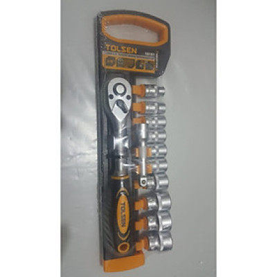 Bộ đầu tuýp tự động 12 món Tolsen 15151 3/8"