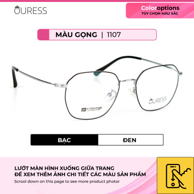 Gọng kính Titanium 85010B 1107 thời trang nam nữ siêu nhẹ siêu bền OURESS