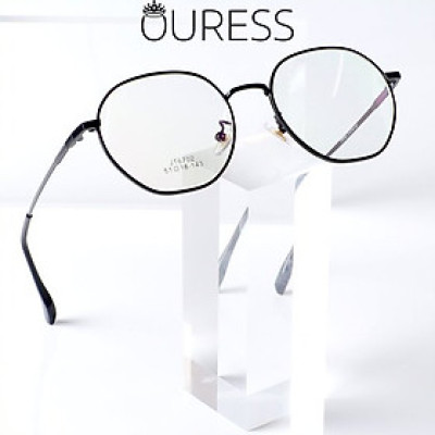 Gọng kính hợp kim thời trang nam nữ siêu nhẹ siêu bền OURESS JT6702