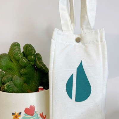 Túi Vải Canvas Đựng Bình Ly Cốc Giữ Nhiệt tiện lợi đi học đi làm đi chơi - ELEMENTAL