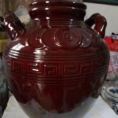 Chum đựng rượu gốm sứ Bát Tràng loại 50L