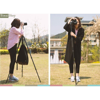 Weifeng WF-6620A - Chân Đế Tripod Máy Ảnh (1.6m)- Hàng chính hãng