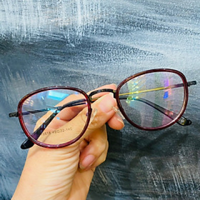 Gọng kính tt6518 nhựa hợp kim nam nữ thời trang siêu nhẹ siêu bền OURESS