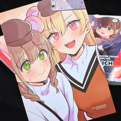 Bộ Manga - Nữ Chính Truyện Tranh Thiếu Nữ X Tình Địch (Trọn Bộ 4 Tập)