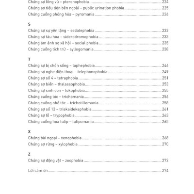 Từ Điển Những Nỗi Sợ Hãi Và Cuồng Loạn - Nguồn Gốc Của 99 Ám Ảnh Phổ Biến - AL