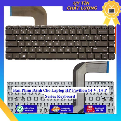 Bàn Phím dùng cho Laptop HP Pavilion 14-V 14-P Series Keyboard - Hàng Nhập Khẩu New Seal