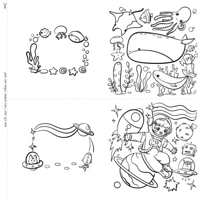 Combo Sách Tô Màu - Tấm Thiệp Cảm Xúc + Hộp 20 Bút Lông Màu Pastel Rửa Được Washable Fiber Pen - Colokit SWM-C008