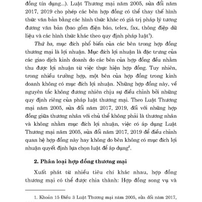 Pháp Luật Về Hợp Đồng Trong Thương Mại Và Đầu Tư - Những Vấn Đề Pháp Lý Cơ Bản (Sách chuyên khảo)
