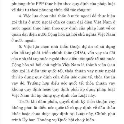 Luật đấu thầu (bản in 2024)