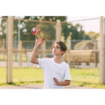 Đồ Chơi Bóng Nảy Siêu Đàn Hồi Marvel - Captain America SUPER BOUNCERZ EOLO CAP/SPG902