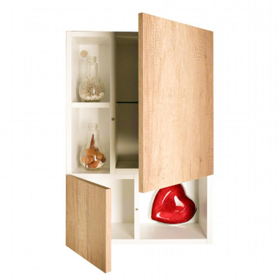 Kệ khăn tắm, mỹ phẩm gỗ hiện đại SMLIFE Calum