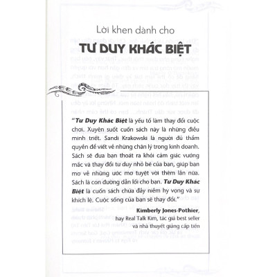 Tư Duy Khác Biệt - Vanlangbooks