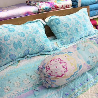 Bộ chăn ga gối lụa Tencel FLOWER - Mềm mịn mát - Mã TTH