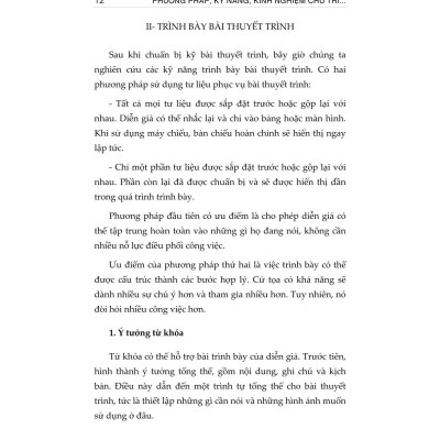 Phương pháp, kỹ năng, kinh nghiệm chủ trì, tham dự hội nghị, hội thảo khoa học (Xuất bản lần thứ hai) - bản in 2024