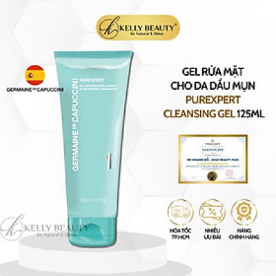 Gel Rửa Mặt Cho Da Dầu Mụn Germaine PUREXPERT Extra Comfort Cleansing Gel | Kelly Beauty