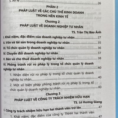 Luật Kinh Tế ( Sách Chuyên Khảo) 