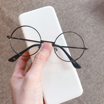 Gọng Kính Cận, Gọng Kính Mắt Tròn nhỏ ngố kim loại