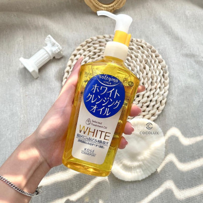 Combo Sữa Rửa Mặt Và Dầu tẩy trang Softymo( White Cleansing Oil 230ml & Cleansing Foam Collagen 190g)