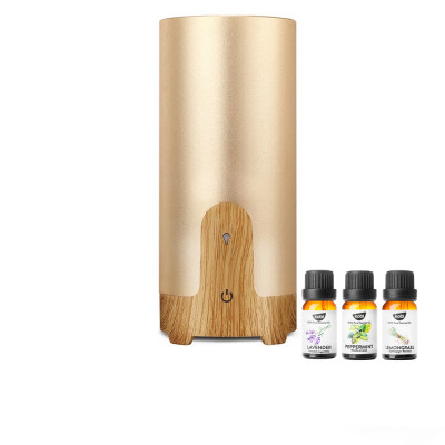 Máy Xông Tinh Dầu Xe Hơi Cao Cấp Gx02 | Giúp Tạo Hương, Khử Mùi, Chống Say Xe | Tặng 3 Chai Tinh Dầu Kobi Sả Chanh + Bạc Hà + Oải Hương Nhập Khẩu Ấn Độ