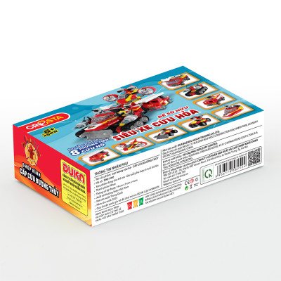 Đồ Chơi: Ghép Hình - Lực Lượng Cứu Hộ_ Cấp Cứu Đường Thủy (65 Chi Tiết) DK81180