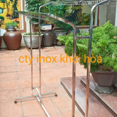 giàn phơi inox lắp ghép hàng dày ( BẢO HÀNH 6 THÁNG SỬ DỤNG CỦA NHÀ SX )