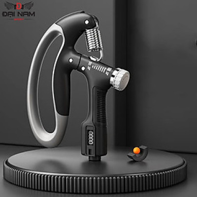 Kìm Bóp Tay Điều Chỉnh Lực Từ 10-100kg Tích Hợp Đồng Hồ Điện Tử Đếm Số Thế Hệ Mới Đại Nam Sport
