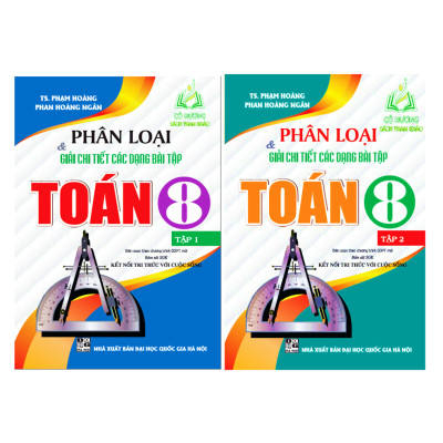 Sách - Phân Loại và Giải Chi Tiết Các Dạng Bài Tập Toán 8 - Tập 1 (Bám Sát SGK Kết Nối Tri Thức Với Cuộc Sống) (HA)