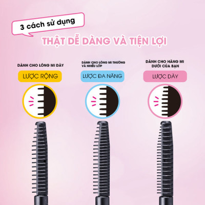 Mascara Tẩy Trang Và Làm Sạch Làn Mi Kose Softymo Supper Mascara Remover 6.5 mL