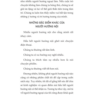 Sáng Hướng Nội - Tối Hướng Ngoại