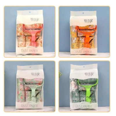 Cây lăn bụi quần áo đa năng .kèm 6 cuộn lăn bụi , làm sạch quần áo , bụi sàn nhà ,ga giường ,sofa tiện lợi ngăn nắp và gọn gàng