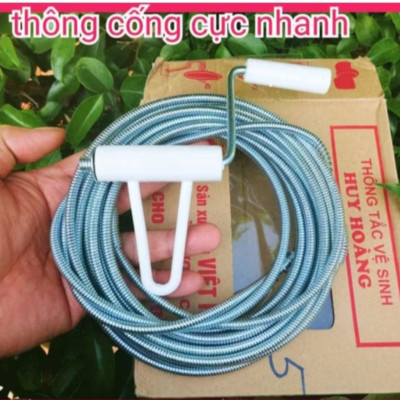 CUỘN DÂY LÒ SO THÔNG TẮC CÁC LOẠI ỐNG CỐNG THOÁT NƯỚC GIA ĐÌNH THÔNG MINH DÀI 5M
