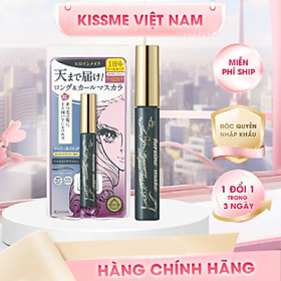 Mascara Nâng Cong Và Làm Dài Me Màu Xám Tro Kissme Heroine Make 6 G