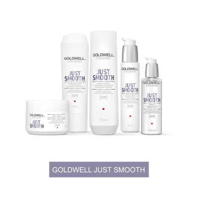 Dầu Hấp 60s Dưỡng Tóc Mềm Mượt Goldwell Just Smooth Giảm Bông Xù, Xơ Rối, Kiểm Soát Tóc Tức Thì