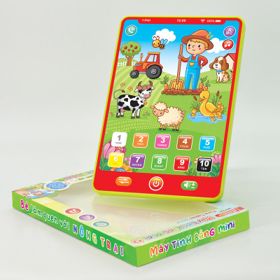 Máy tính bảng mini : Bé làm quen với nông trại DK81323 - Duka