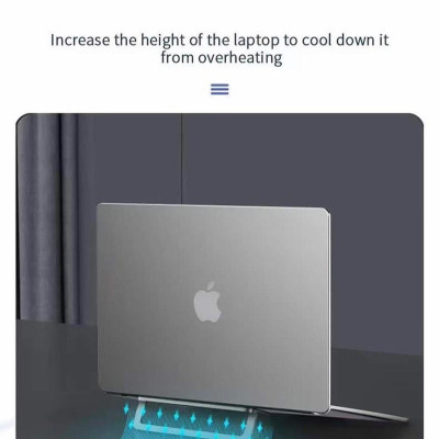 Chân đế máy tính xách tay Wiwu Laptop Stand S900 Phù hợp với máy tính xách tay 11,6 inch đến 17 inch, bền và chắc chắn - Hàng chính hãng