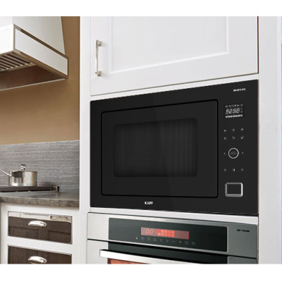 Lò Vi Sóng Kết Hợp Nướng Âm Tủ KAFF KF-MC34L - Màu Đen 34L Malaysia - Hàng Chính Hãng