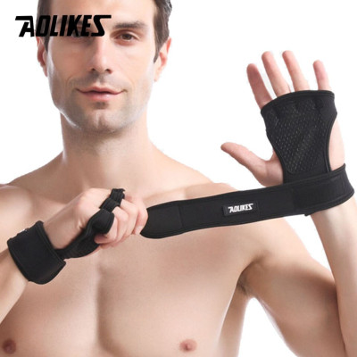 Găng Tay Nâng Tạ AOLIKES 117 - Bám Chắc, Chống Trơn, Hỗ Trợ Tập Gym