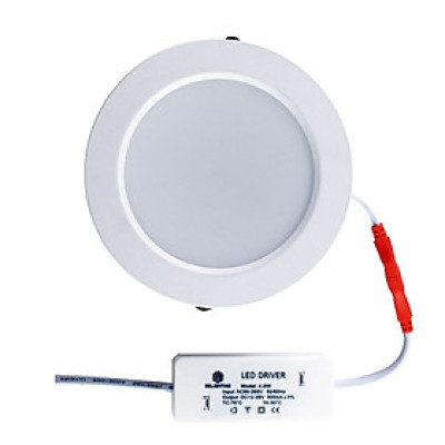 (Đèn âm trần 8w vành trắng_Ánh sáng trung tính - GSATN/T-8/4000K