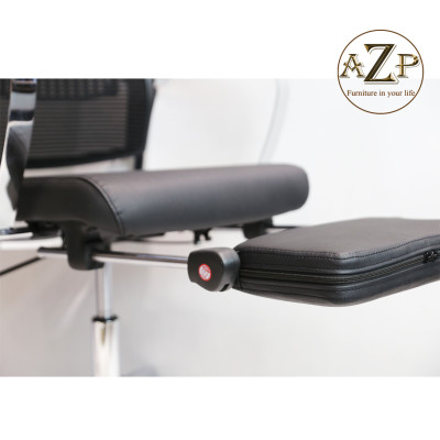 Siêu Phẩm Độc Quyền Ghế Thông Minh Dành cho Sếp, Ghế Giám Đốc, Ghế Văn Phòng AZP FURNITURE Ergonomic AZP-9142-DEN Ngả Nằm kèm Gác Chân Nhóm Cao Cấp 