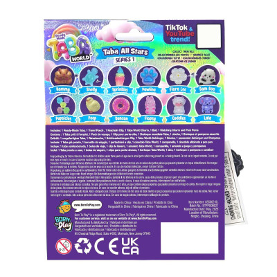 Đồ Chơi Móc Khóa Squishy - Taba World 855002-6L - Rùa Nhỏ