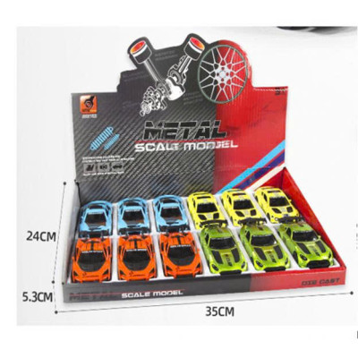 4322C Mô hình xe ô tô kim loại tỷ lệ 1:43 (KT 10.5x4.5x2.6cm)