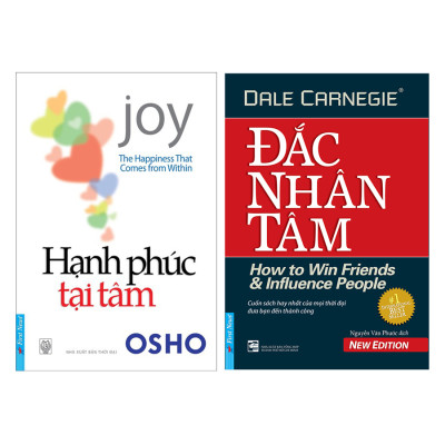 Combo Hạnh Phúc Tại Tâm + Đắc Nhân Tâm