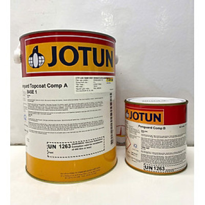 Sơn Epoxy Jotun Penguard Topcoat base 1 màu hồng - RAL 3015 _5L/bộ