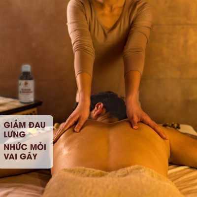 Dầu Massage Body SaoLa, THIÊN NIÊN KIỆN, Giảm Đau Vai Gáy, Nhức Mỏi Xương Khớp, 100% Tự Nhiên, 100ml
