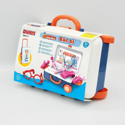 Bộ Đồ Chơi Hộp Kéo Bác Sĩ - Duka DK81111 (11 Chi Tiết)